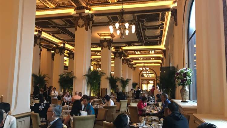 半島酒店大堂茶座