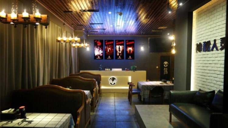 神秘人實景恐怖密室體驗館